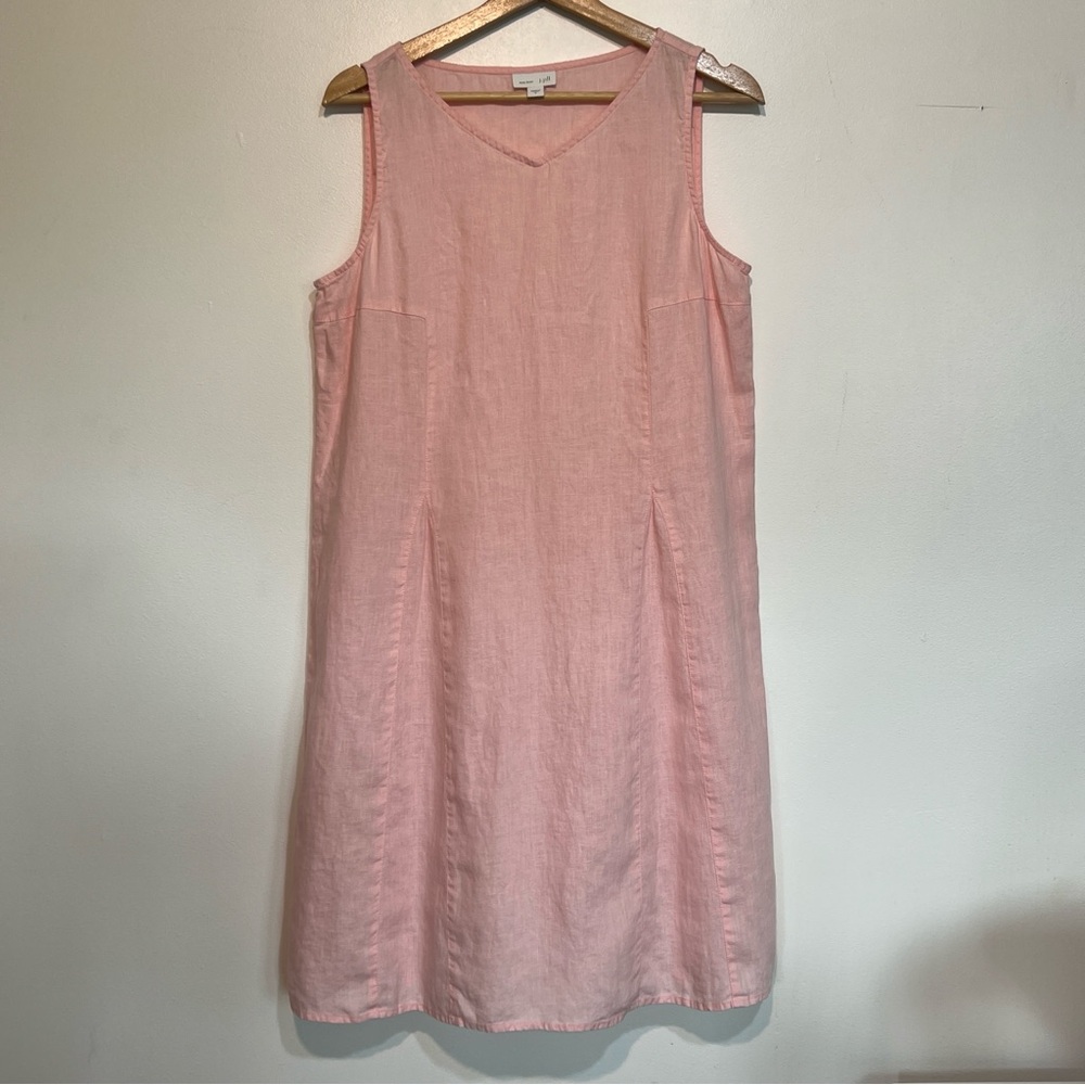 J. Jill | 100% Linen | Love Linen Shift Dress | Pink